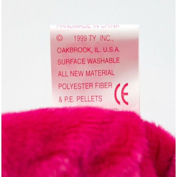 Ty Valentino 1994 with Brown Nose & Valentina 1999 Beanie Babies with Tags - Picture 14 of 15